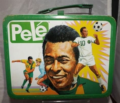 pele metal lunch box|Pelé Lunch Box for sale .